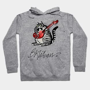 B Kliban Cat Guitar Hoodie